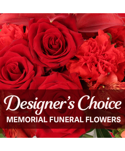 ELEGANT MEMORIAL FLORALS DESIGNER'S CHOICE