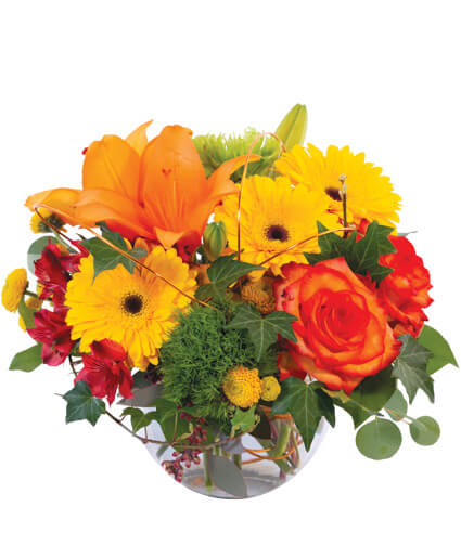 FAITHFUL FALL FLORAL ARRANGEMENT