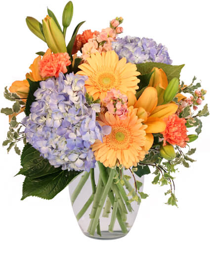FILLED WITH DELIGHT VASE ARRANGEMENT
