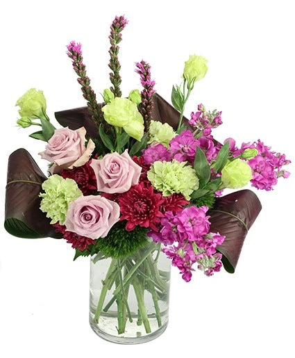 SENSATIONAL SENTIMENT VASE ARRANGEMENT