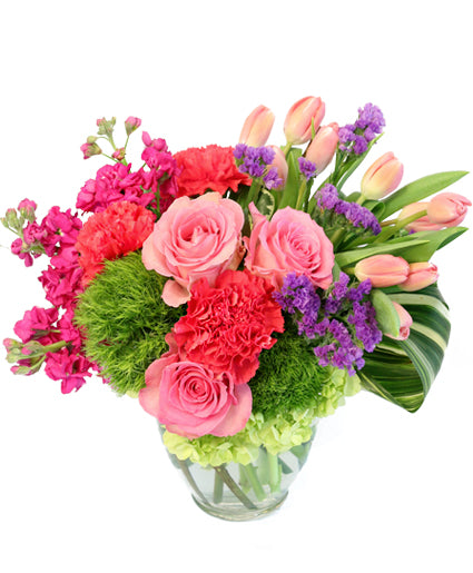 BLOSSOMING MEDLEY FLORAL DESIGN