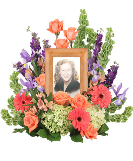 BITTERSWEET TWILIGHT MEMORIAL MEMORIAL FLOWERS (FRAME NOT INCLUDED)