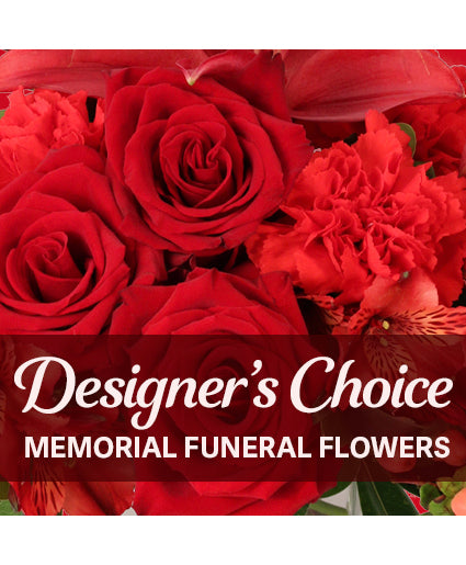 ELEGANT MEMORIAL FLORALS DESIGNER'S CHOICE