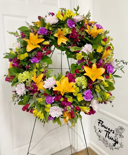 LOVE AND HONOR WREATH