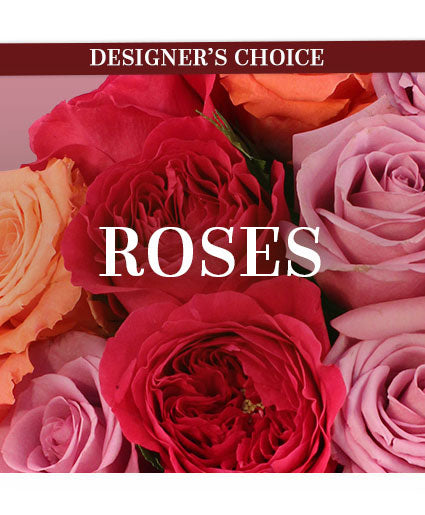 ROSE ARRANGEMENT PREMIUM DESIGNER'S CHOICE – Flowers 'N' Things