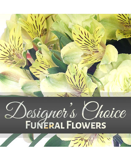 TASTEFUL FUNERAL FLORALS DESIGNER'S CHOICE