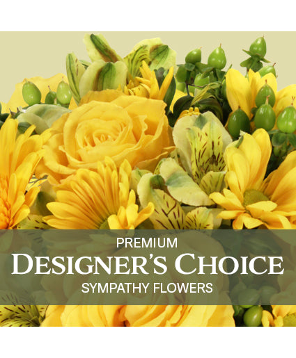 PREMIUM SYMPATHY FLORALS PREMIUM DESIGNER'S CHOICE