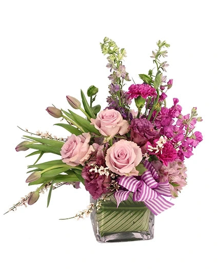 PURE RADIANCE FLOWER ARRANGEMENT