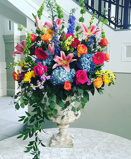 RAINBOW SUNSHINE TABLE ARRANGEMENT