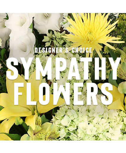 STUNNING SYMPATHY FLORALS DESIGNER'S CHOICE