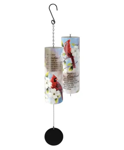 "CARDINAL" 36" CYLINDER SONNET WIND-CHIME