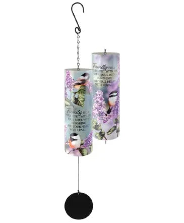 "FAMILY" 36" CYLINDER SONNET WIND-CHIME